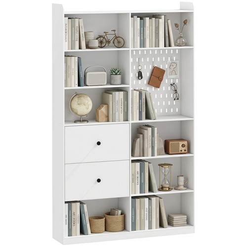 Homcom libreria livelli - libreria, 6