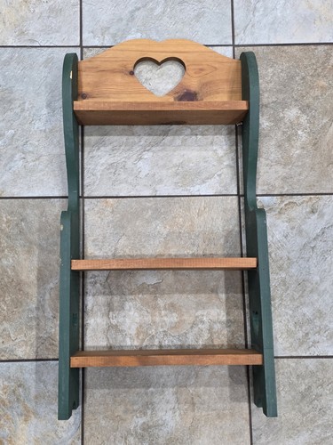 Scaffale cuore vintage