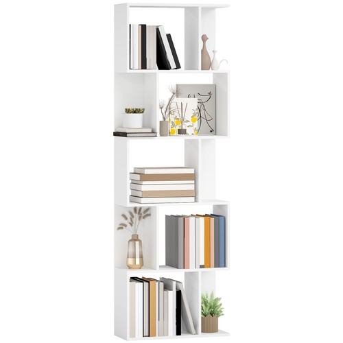 Homcom scaffale libreria 5 - homcom,