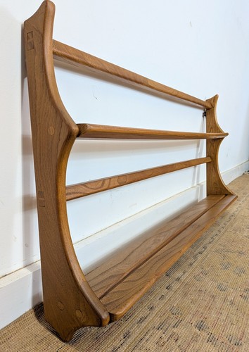 Vintage retro ercol plate rack - plate,