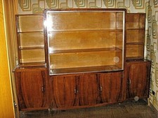 Libreria anni '50. Con vetro