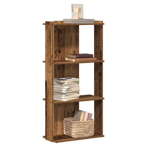 Bookcase 60x30x120cm old wood - 60x30x120cm,