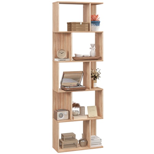 Homcom mobile libreria 5 - libreria, a