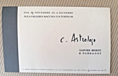 Anni invito inaugurazione - anni, '50